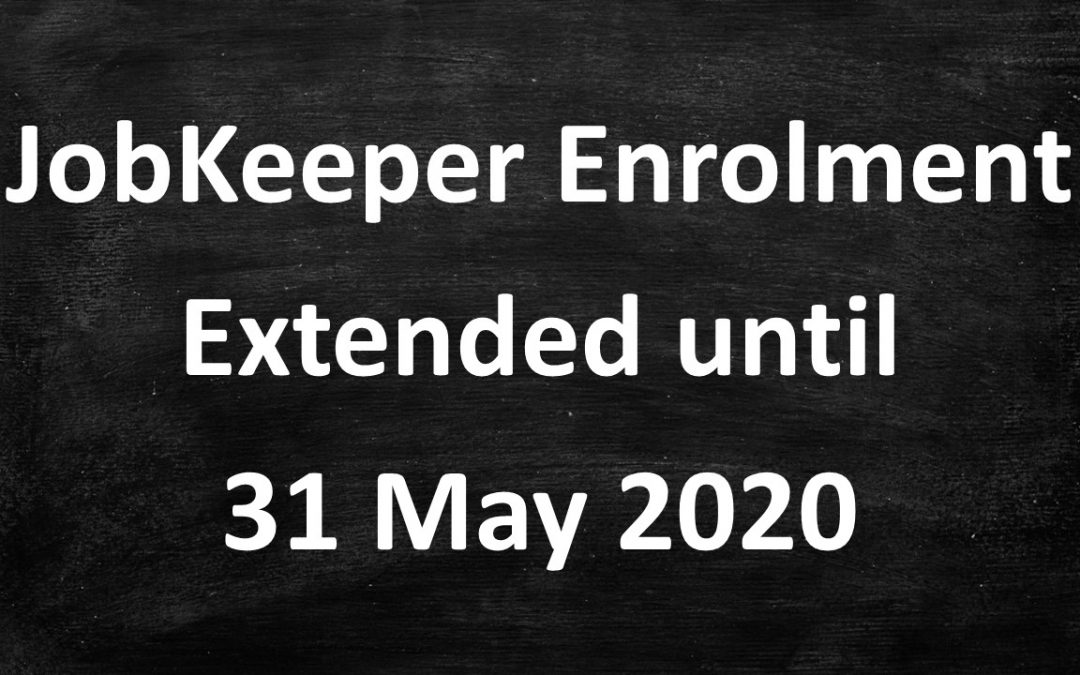 JobKeeper Enrolment Due Date Extended